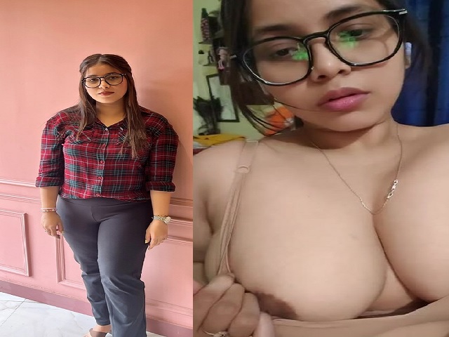 big boobs Chasmish girl slipping nipple viral
