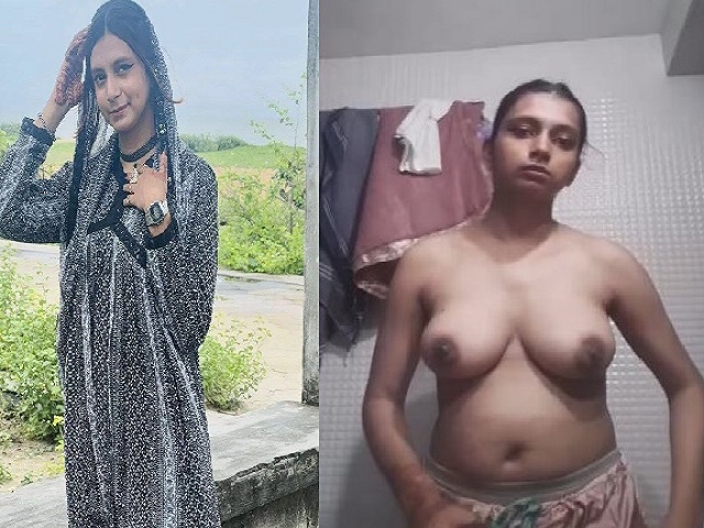 mallu Muslim girl stripping viral nude show for