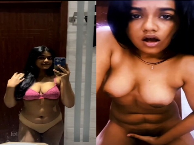 mallu girl teasing nude video making with
