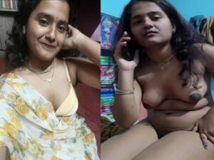 village maal sitting naked and speaking on